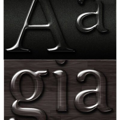 Glass Transparent Styles For Photoshop