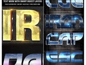 Mega Bundle 3D Text Effect 01