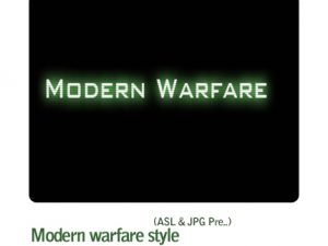 modern warfare style