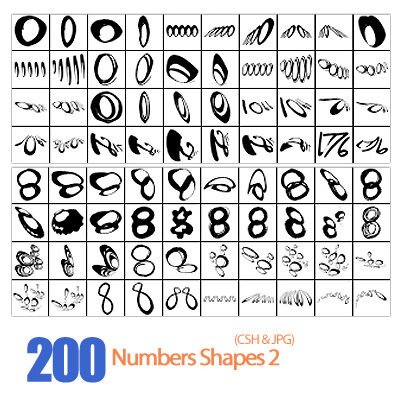 Numbers Shapes 02