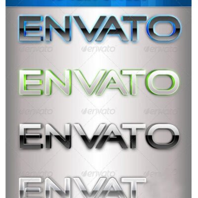 premium 3d text styles