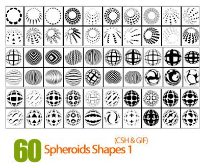Spheroids Shapes 01