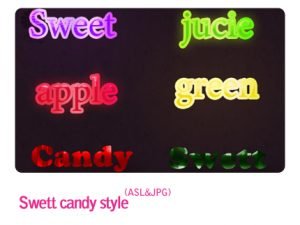 sweet candy style