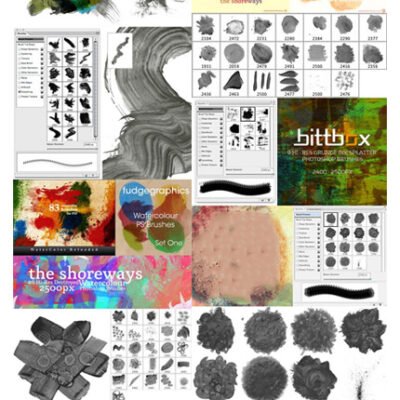 300 Excellent Photoshop Brushes For Creating Painted Effects