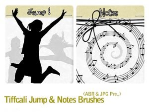 Notes Brushes & Tiffcali Jump