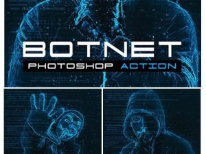 Botnet Photoshop Action