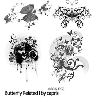 Butterfly Related I by Capris