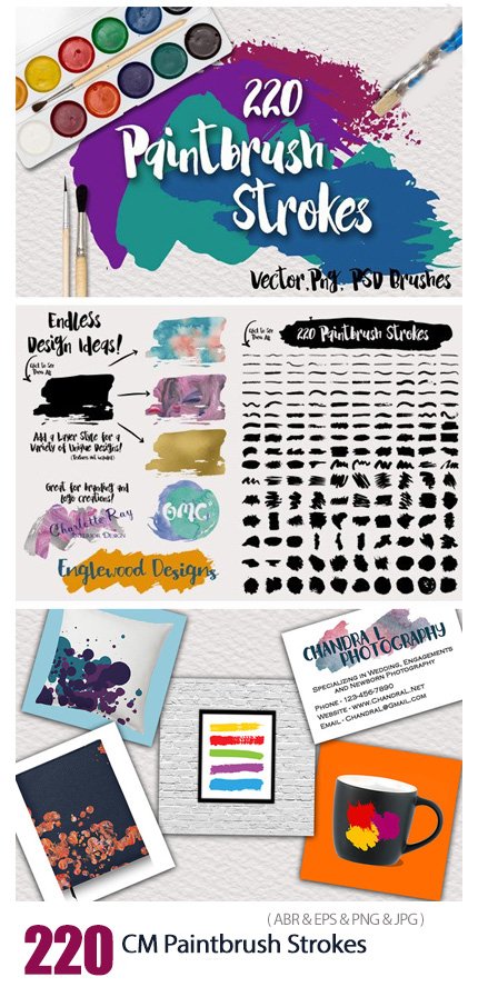 cm.220.paintbrush.strokes CM 220 Paintbrush Strokes