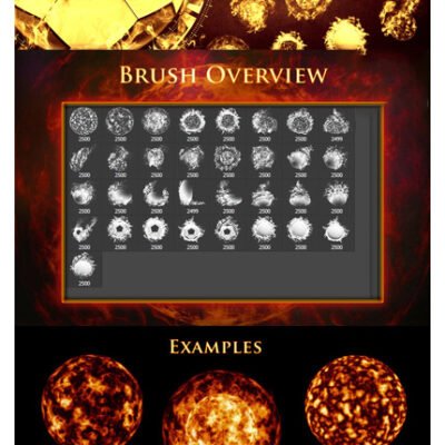 CM 33 Fireball Brushes