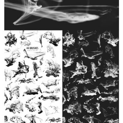 CM 44 Photoshop Smoke Brushes