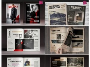 CM 8 InDsgn Magazine Brochure Templates