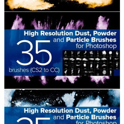 CM Dust Powder And Particle Brushes