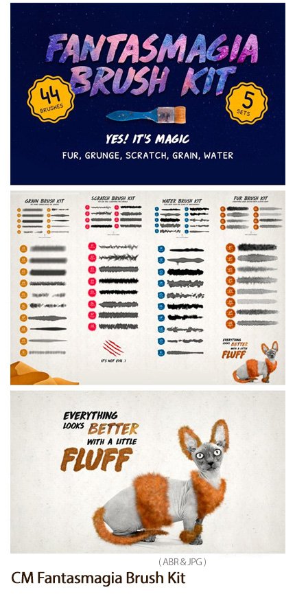 cm.fantasmagia.brush.kit CM Fantasmagia Brush Kit