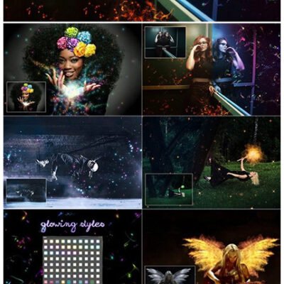 CM Lights And Particles Photoshop Pack