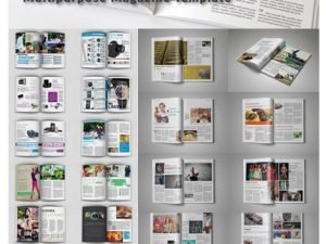 CM Multi-Purpose Indesign Magazine Template