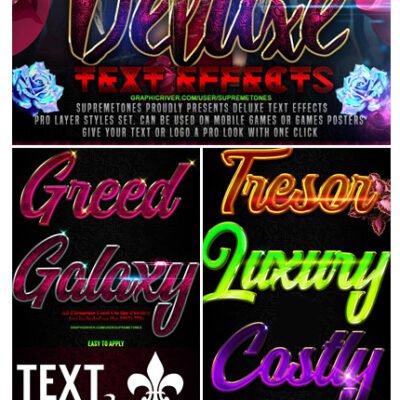 Deluxe Photoshop Text Effects