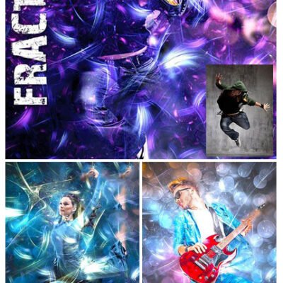 Fracture Photoshop Action