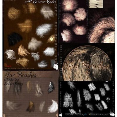 Fur Photoshop Brushes