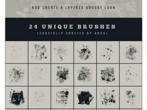 GraphicRiver 24 Distressed Texture Brushes