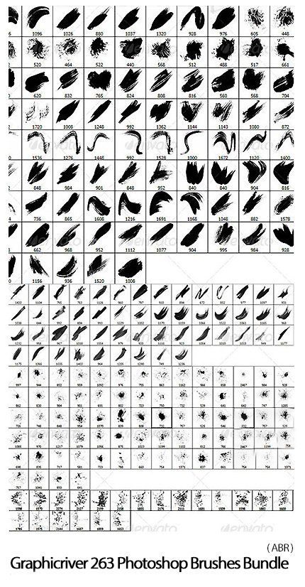 graphicriver.263.photoshop.brushes.bundle Graphicriver 263 Photoshop Brushes Bundle