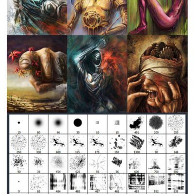 Graphicriver 369 Brushes Collection