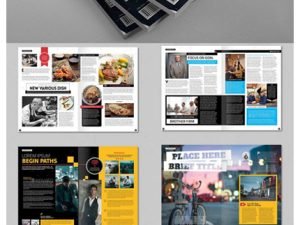 Graphicriver A4 Letter Magazine Template