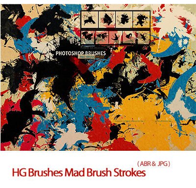 HG Brushes Mad Brush Strokes