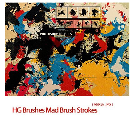 hg.brushes.mad.brush.strokes HG Brushes Mad Brush Strokes