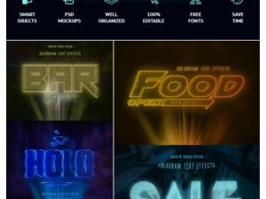 Hologram Text Effects