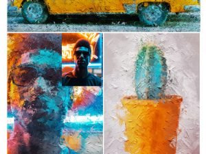 palette knife photoshop action