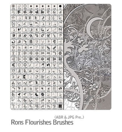 rons.flourishes.brushes Rons Flourishes Brushes