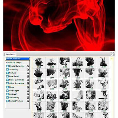 Smoky Light Effect Brushes