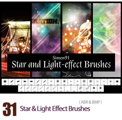 Star And Light Effect Brushes