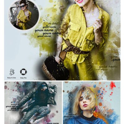 Watercolor Sketch Photoshop Action