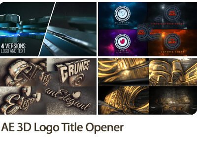3D Logo Title Opener