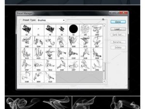 CreativeMarket 25 Smoke PS Brushes