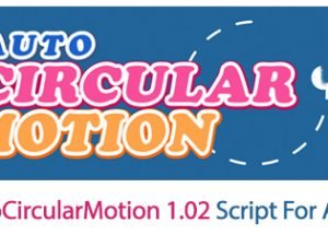 AutoCircularMotion 1.02 Script For After Effect