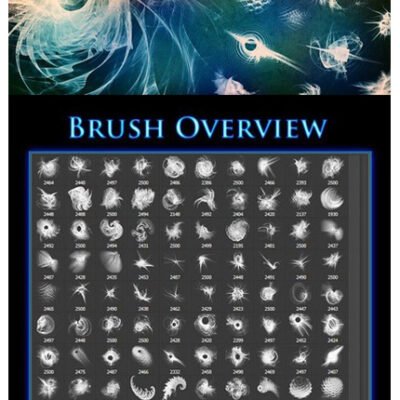CM 93 Fractal Decoration Brushes