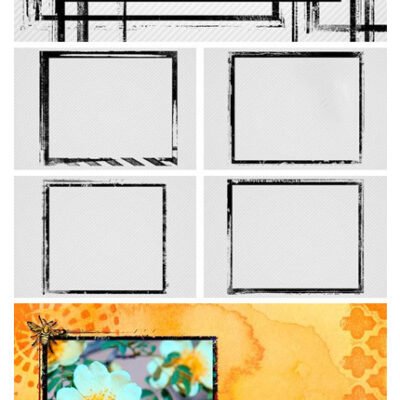 CM Grungy Frames Brushes