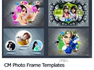 CM Photo Frame Templates