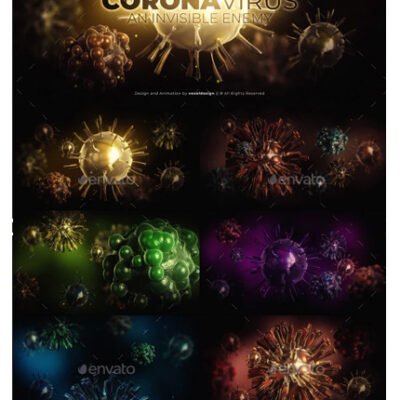 Corona Virus Backgrounds Pack