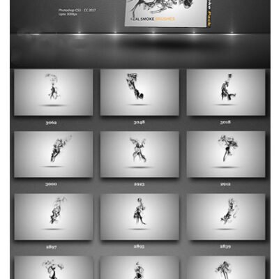 CreativeMarket 21 Real Smoke Brushes