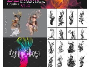 CreativeMarket Fire And Smoke Photoshop Brushes