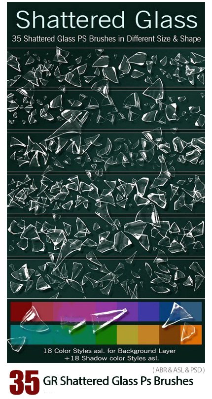 graphicriver.35.shattered.glass.ps.brushes.full.pack Graphicriver 35 Shattered Glass Ps Brushes Full Pack