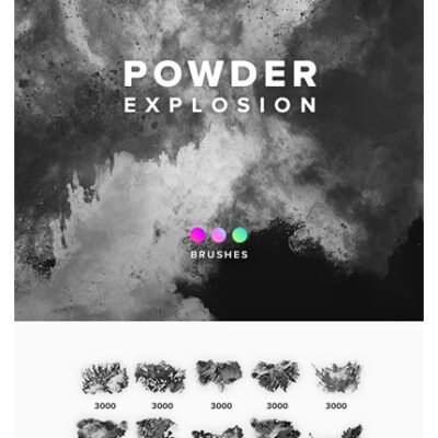 GraphicRiver Powder Explosion Brushes