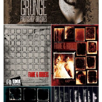 Rons Edge Grunge Photoshop Brushes