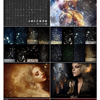 Rons Glitter Brushes