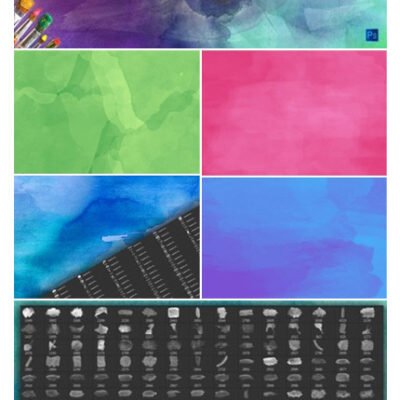 WaterBrush WaterColor Brushes PACK