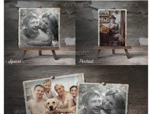 Graphicriver Premium Vintage Photo Frames