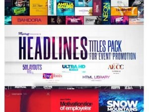 Headlines Titles Pack